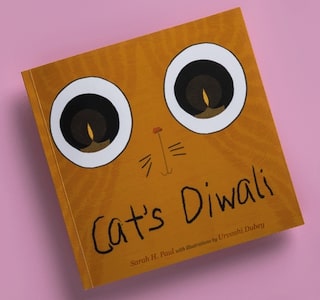 Cat's diwali, daffodillane, book, publishing house, kids, kids books, diwali book for kids, diwali book for baby, baby, diwali, festive, diwali cat, cute book, nude.in, nude, lifestyle, lifestyle magazine, magazine, parenthood